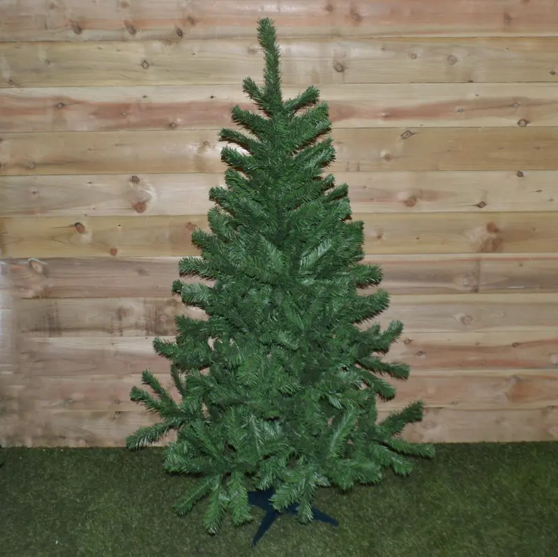 1.2M Colorado Spruce Artificial Christmas Tree – 287 Realistic Tips, Vibrant Green 1