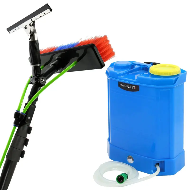 16-Litre Backpack Water-Fed System With 20-Foot Cleaning Pole 1