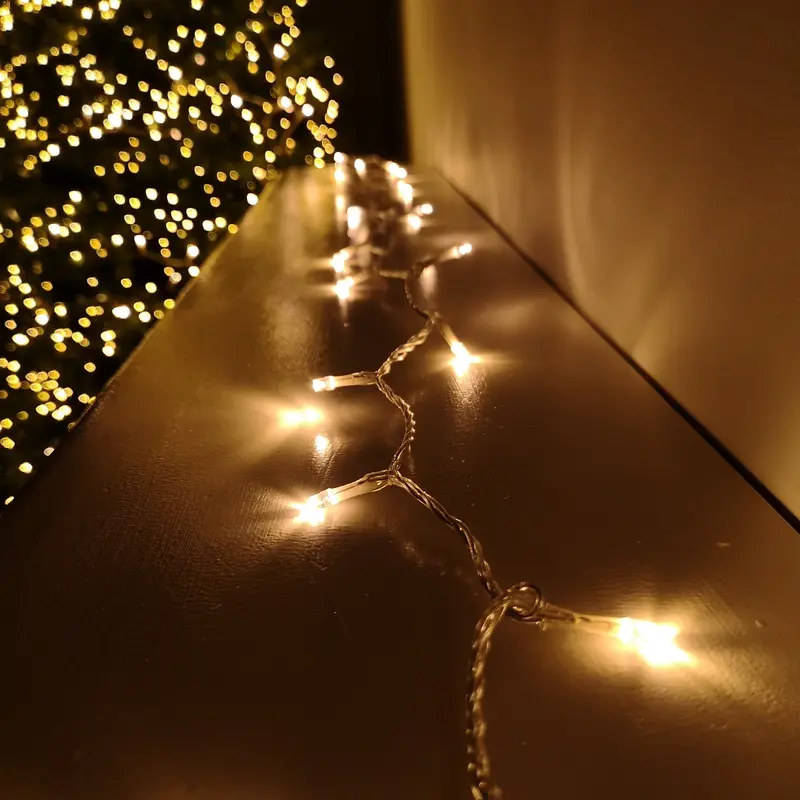 16M Premier Vintage Gold Outdoor Christmas Lights – 200 Leds With Timer & Clear Cable 1