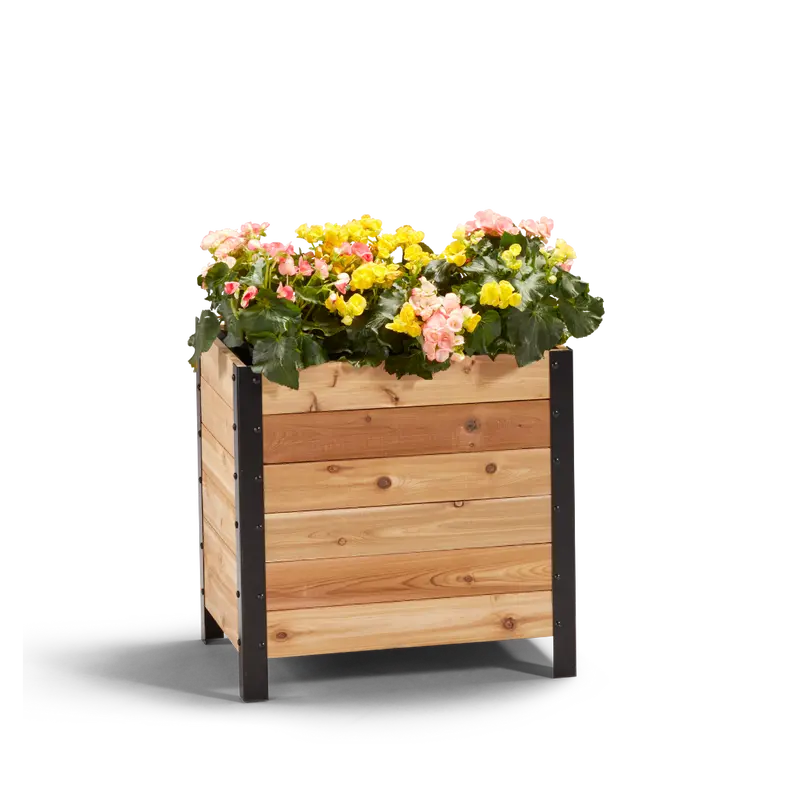 18" X 24" Wooden Planter Box – 24" Tall, Premium Select Grade 1