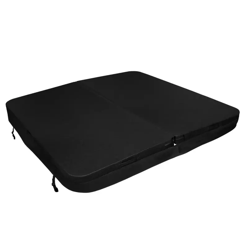2.1-Metre Insulated Hot Tub Cover – Black Finish 1