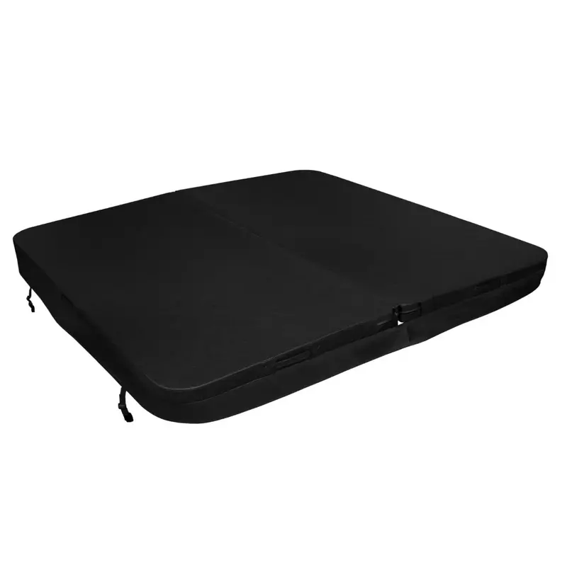 2.2-Metre Insulated Hot Tub Cover – Black Finish 1