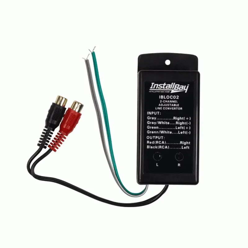 2-Channel 80W High/Low Level Converter – Enhanced Audio Integration Module 1