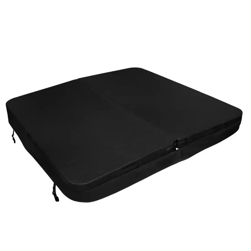 2-Metre Insulated Hot Tub Cover – Black Finish 1