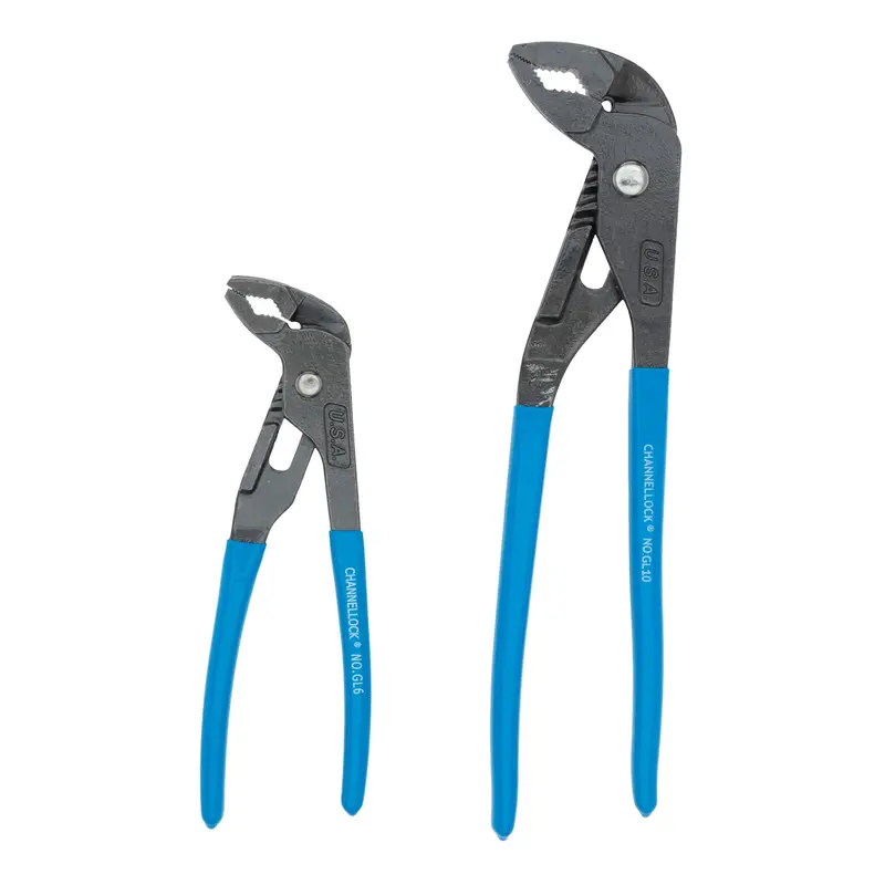 2-Piece Griplock™ Tongue-And-Groove Pliers Set – Model Gls-2 1