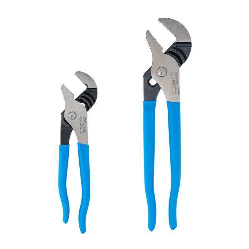 2-Piece Straight-Jaw Tongue-And-Groove Pliers Set 1