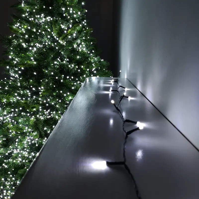 23M Premier Outdoor Christmas Lights — 380 Cool White Leds, 8 Lighting Modes + Timer 1