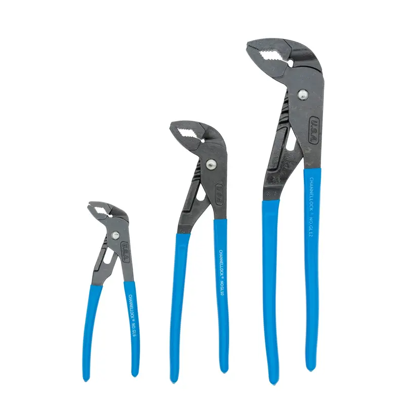 3-Piece Griplock™ Tongue-And-Groove Pliers Set – Model Gls-3 1
