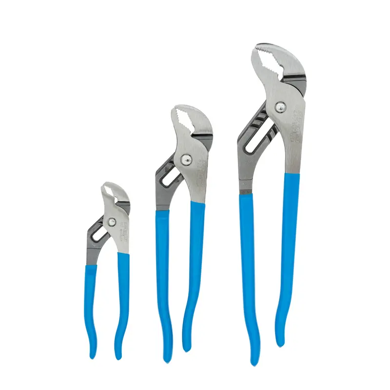 3-Piece V-Jaw Tongue-And-Groove Pliers Set – Model Vj-3 1