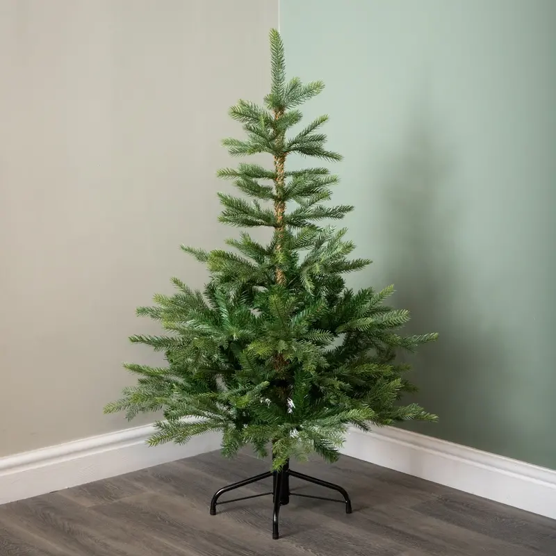 4Ft (1.2M) Grandis Fir-Style Artificial Christmas Tree With Sturdy Metal Stand 1