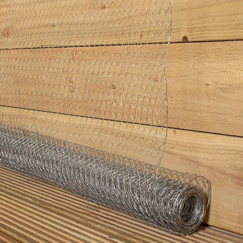4M × 90Cm 13Mm Galvanised Chicken Wire Mesh – Pet, Pond & Garden Use 1