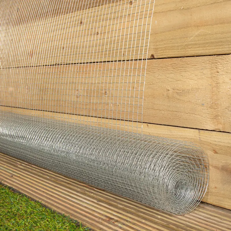 4M X 90Cm 13Mm Galvanized Wire Mesh Netting – Versatile Garden, Pet & Pond Barrier 1