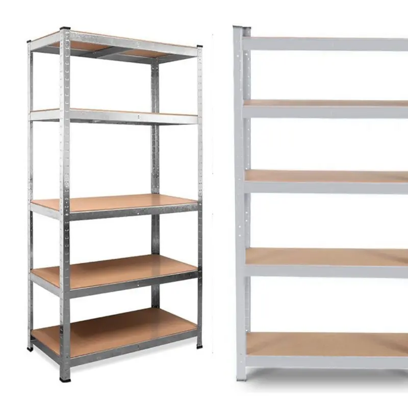 5-Tier Heavy-Duty Metal Shelving Unit – 0.9M W × 1.8M H Steel Storage Racking 1