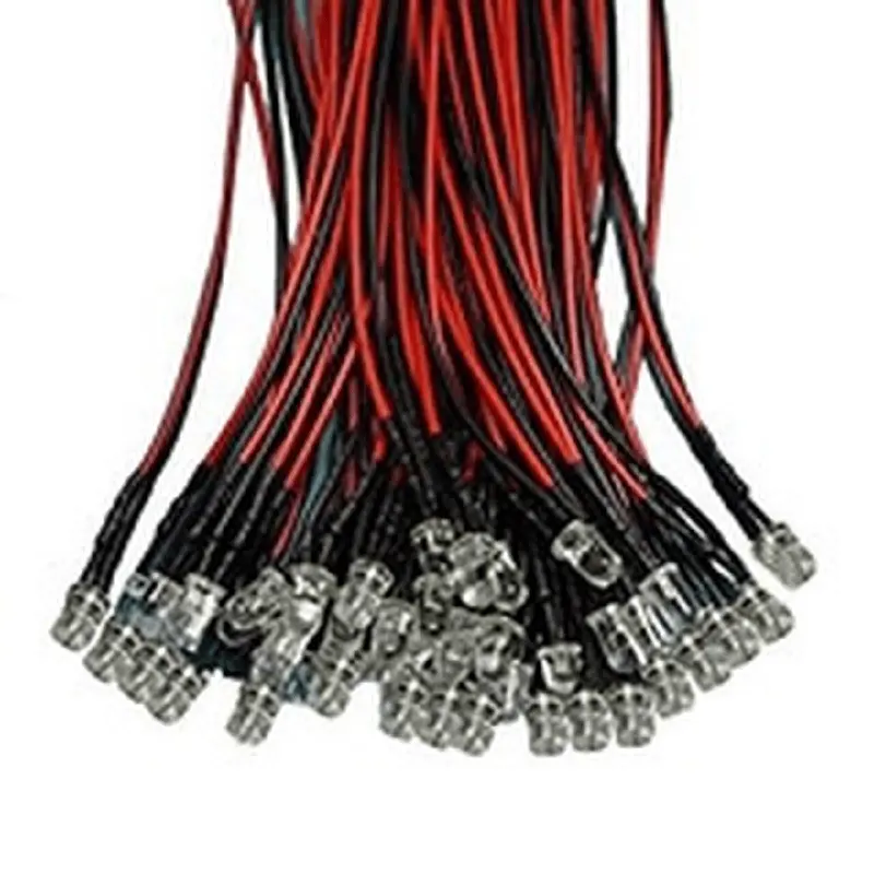 5Mm Red Led Indicator Lights – Ekl 10-Pack For Meters & Radios 1