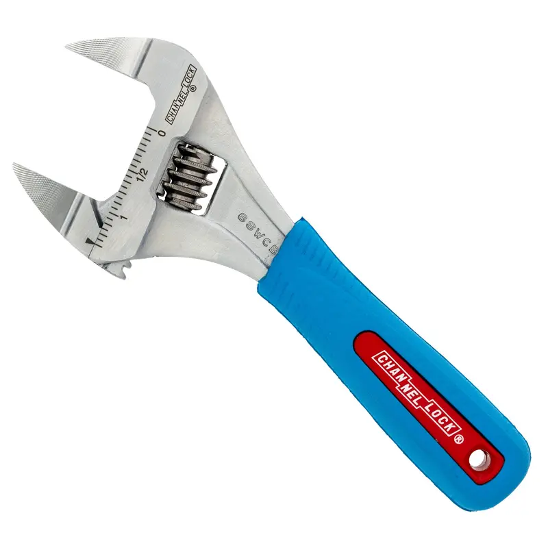6-Inch Code Blue® Wideazz® Slim-Jaw Adjustable Wrench (Model 6Swcb) 1