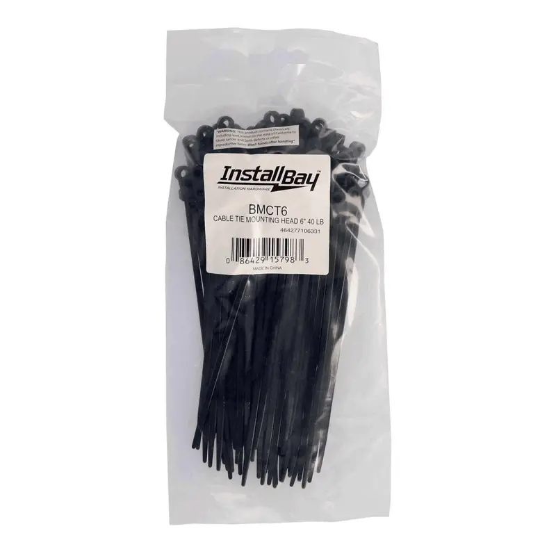 6-Inch Mounting-Hole Cable Ties – 100-Pack 1