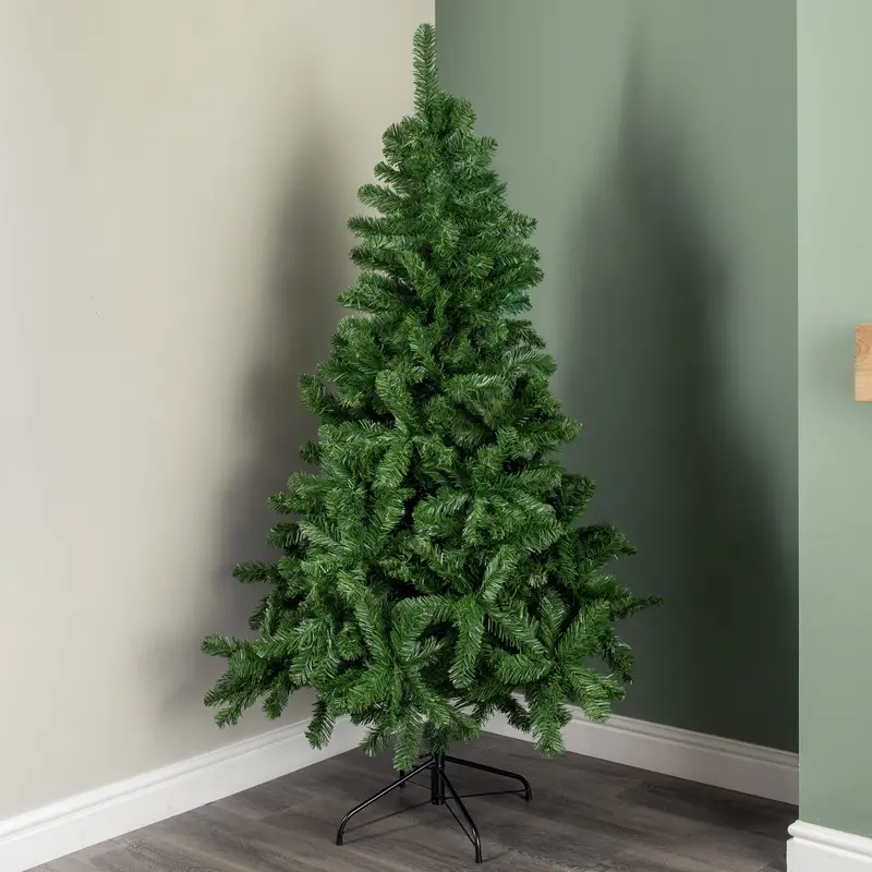 6Ft Imperial Pine Christmas Tree – 525 Tips With Sturdy Metal Stand 1