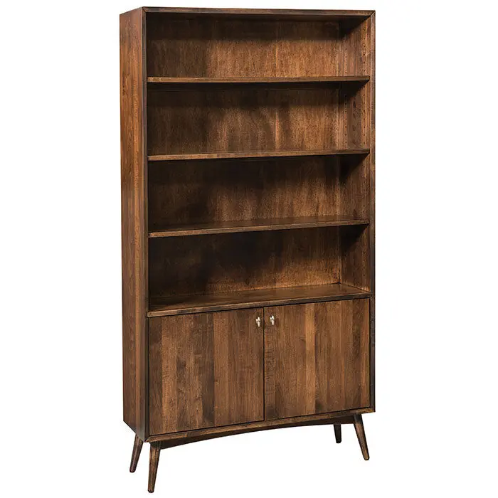 72-Inch Century Amish Bookshelf – Floor-To-Ceiling Storage Unit 1