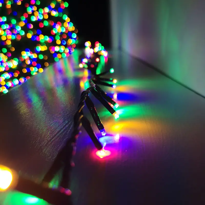 75M Multi-Colored Treebrights Christmas Lights – 3000 Leds With Timer 1