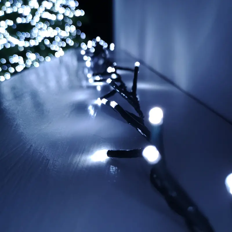 75M Treebrights Cool White Christmas String Lights – 3000 Leds With Timer 1