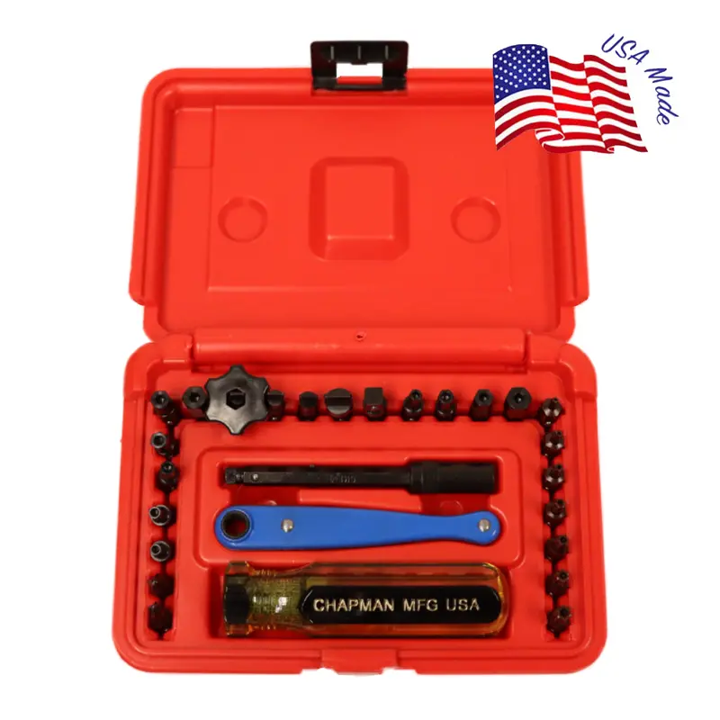 #7820 Hex And Pin-In Security Bit Set – Tamper-Resistant Design 1