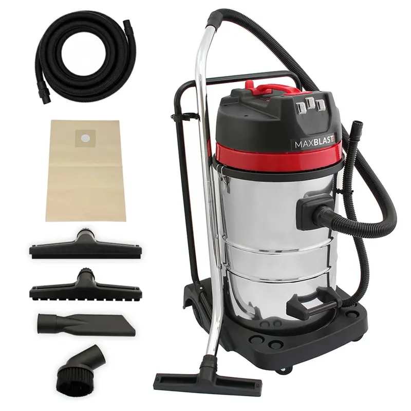 80-Litre Wet/Dry Vacuum Cleaner With 5-Metre Hose 1