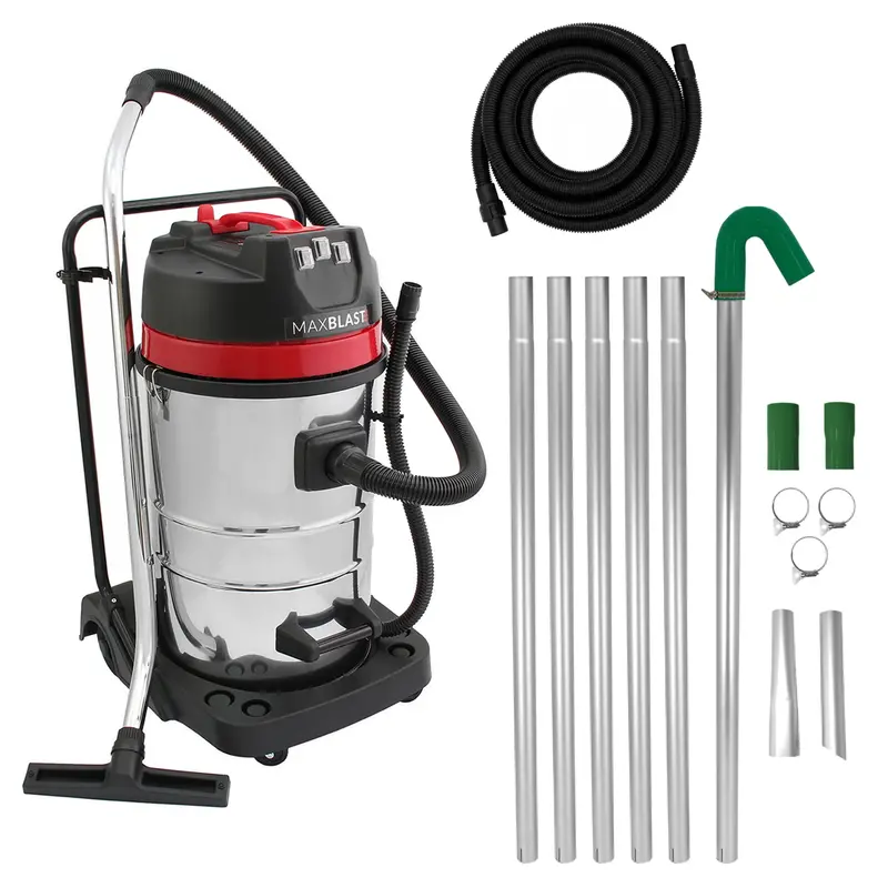80-Litre Wet/Dry Vacuum Cleaner With Gutter Cleaning Kit & 5M Hose 1