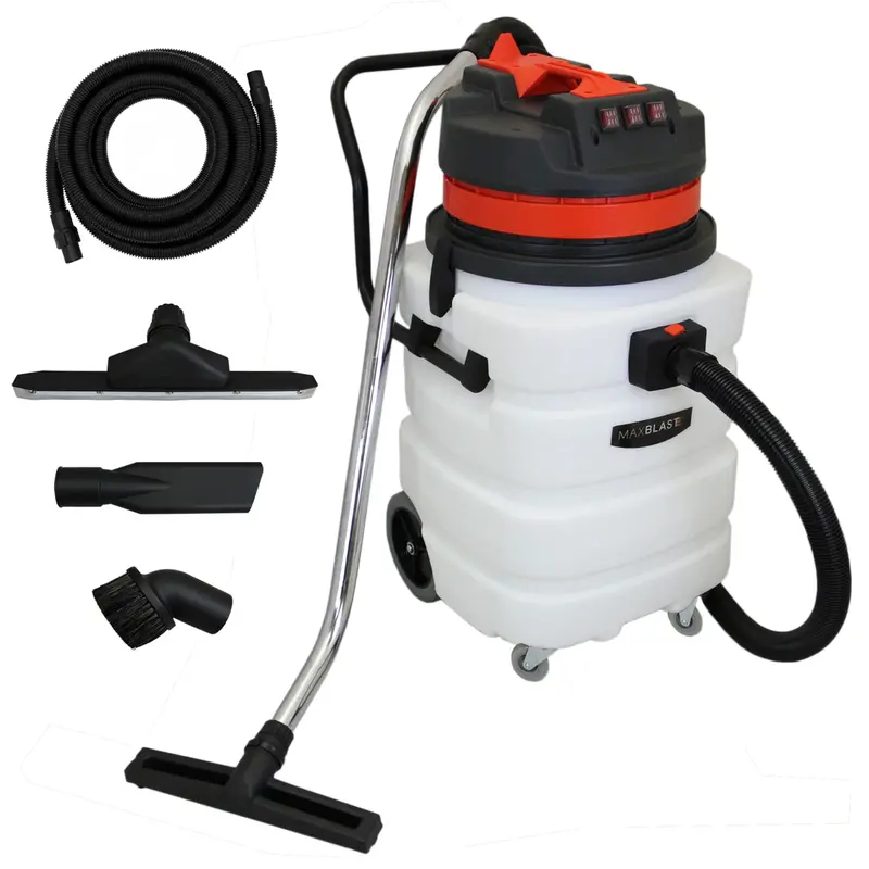 90-Litre Wet/Dry Vacuum Cleaner With Extended 5-Metre Hose 1