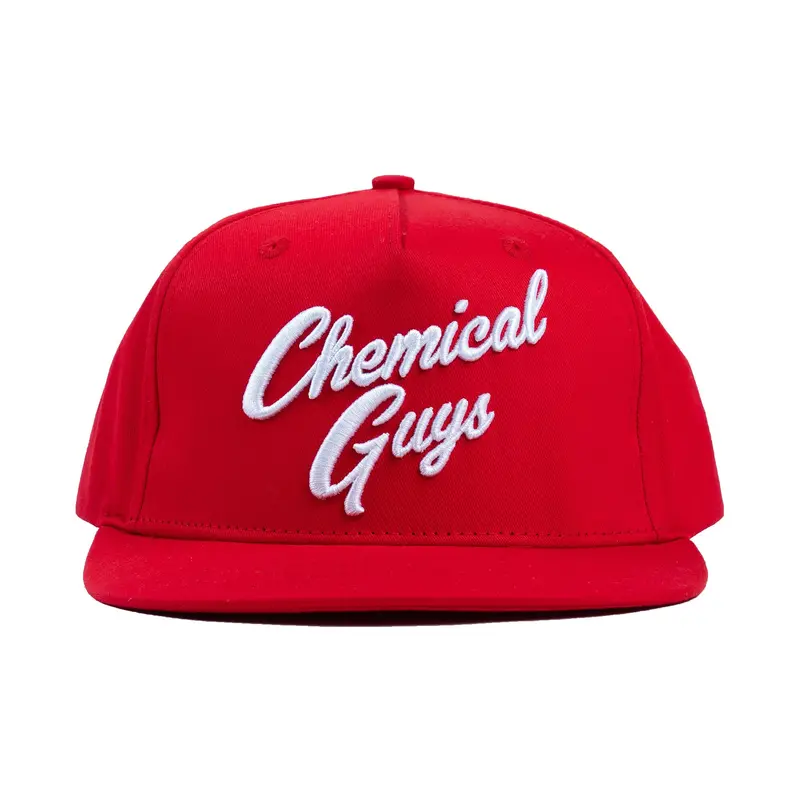 Adjustable Red Script Baseball Cap 1