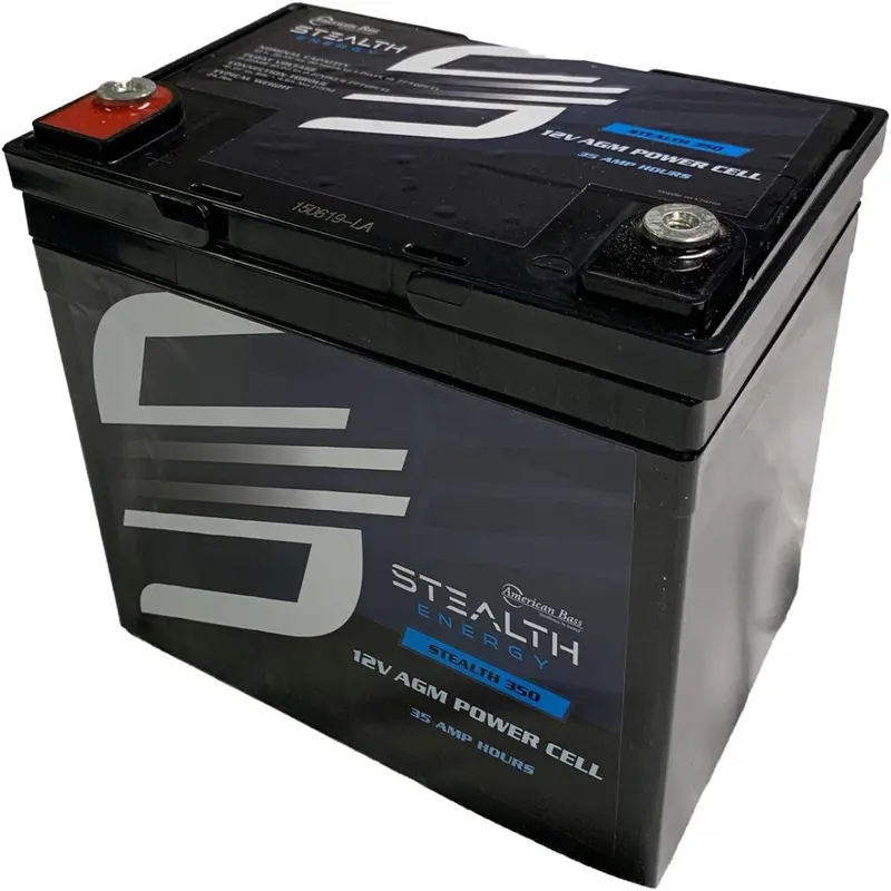 American Bass 12V 35Ah Dual-Purpose Power Battery 1