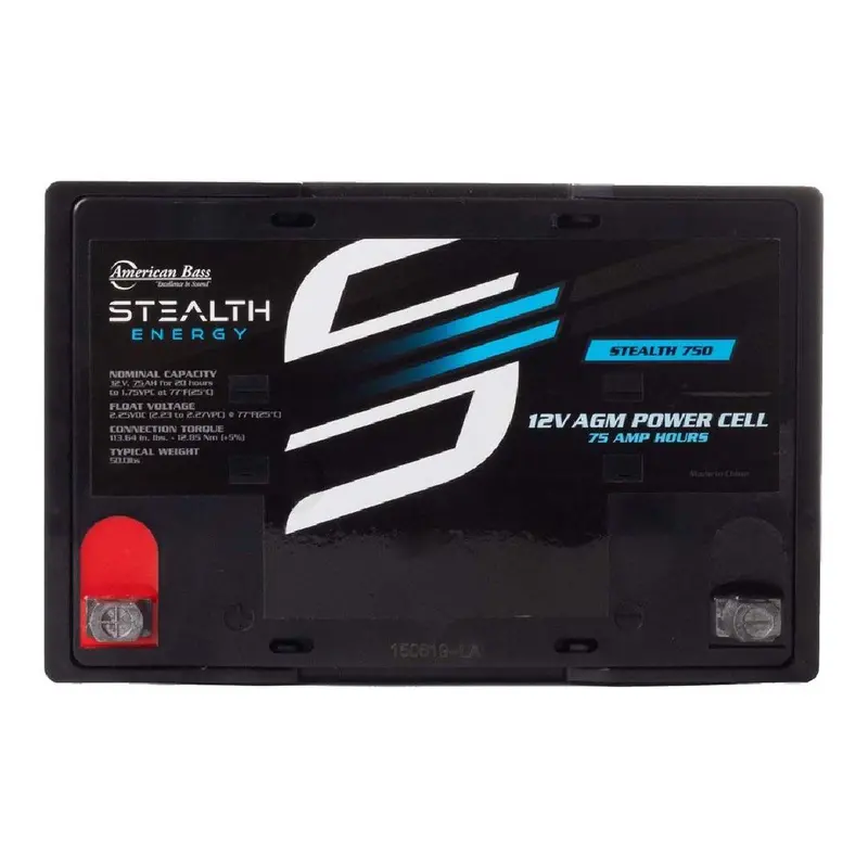 American Bass 12V 75Ah Deep Cycle Battery 1
