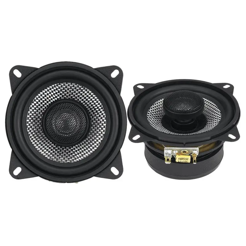 American Bass Sq 4-Inch Coaxial Speaker – 80W Rms, 4-Ohm 1