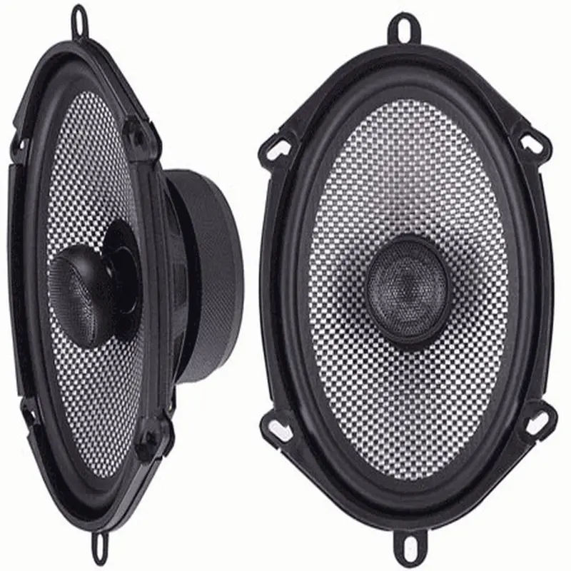 American Bass Sq 5X7-Inch Coaxial Speaker – 150W Rms, 4-Ohm 1