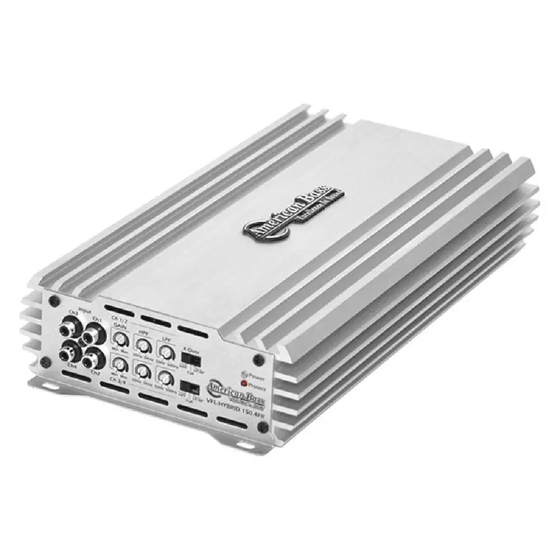 American Bass Vflhybrid150.4Fr 600-Watt 4-Channel Hybrid Micro Amplifier 1