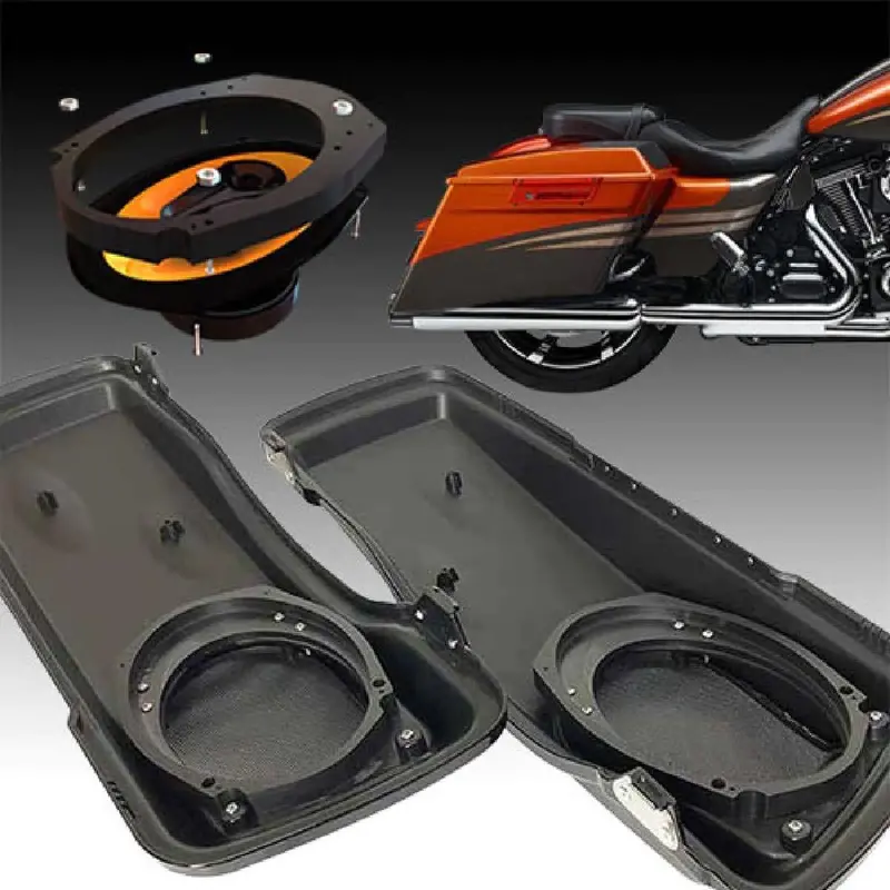 American Hard Bag Factory 5X7 To 6X9 Speaker Adapter Kit For Pre-2014 Harley Speaker Lids (Ip-13-5X7-6X9) 1