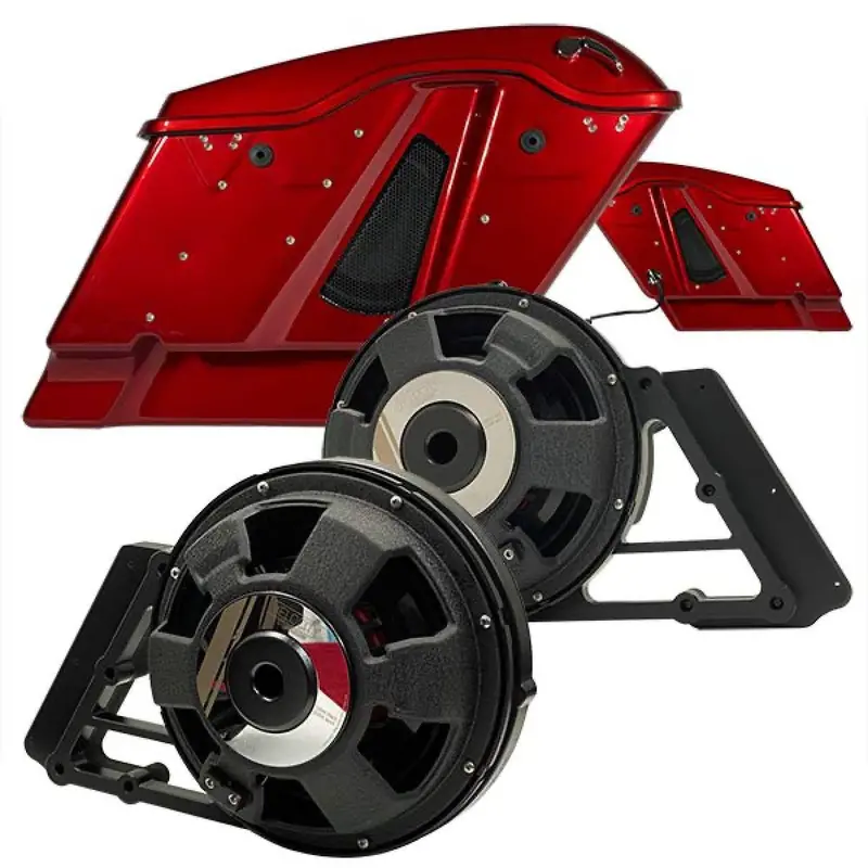American Hard Bag Factory Right-Side 10" Woofer Mounting Kit For Saddlebags (1998–Present) (Ip-Ap100-R) 1