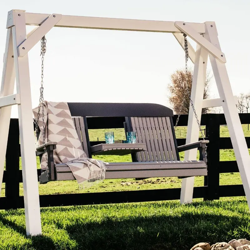 Amish 5-Foot Poly Classic Swing Bench 1