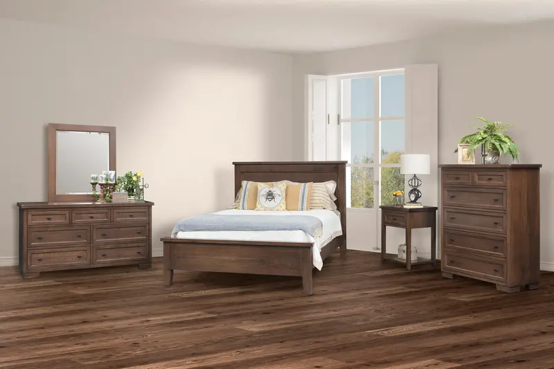 Amish Farmhouse Bedroom Furniture Collection 1