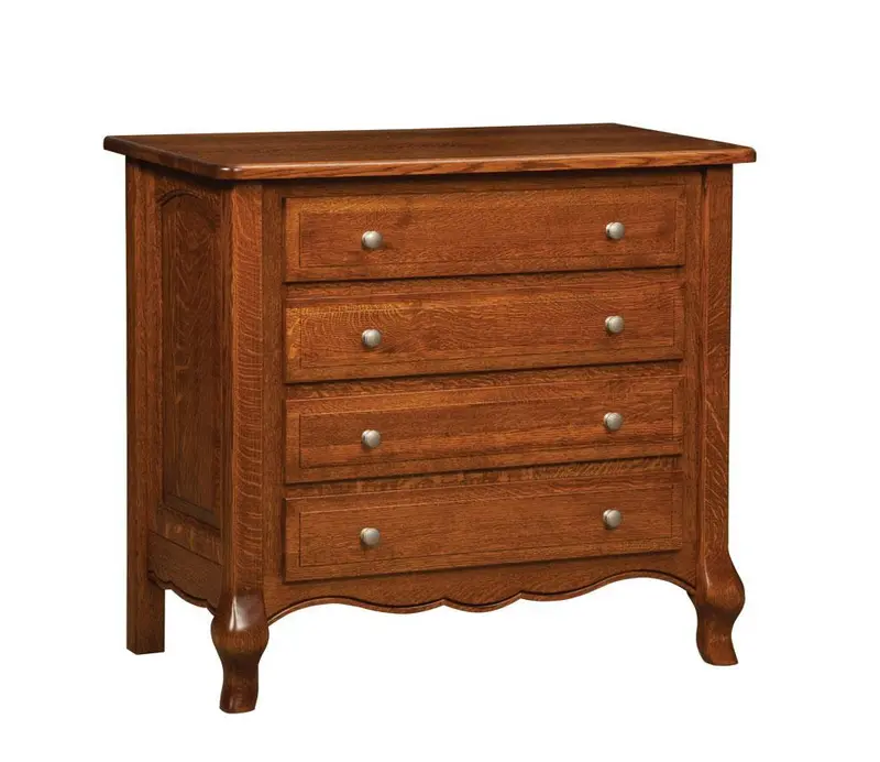 Amish French Country 4-Drawer Dresser 1