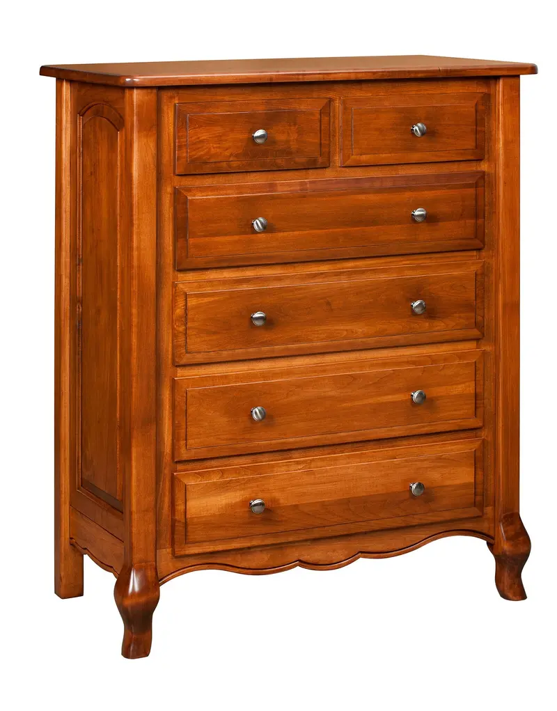 Amish French Country 6-Drawer Chest Of Drawers 1