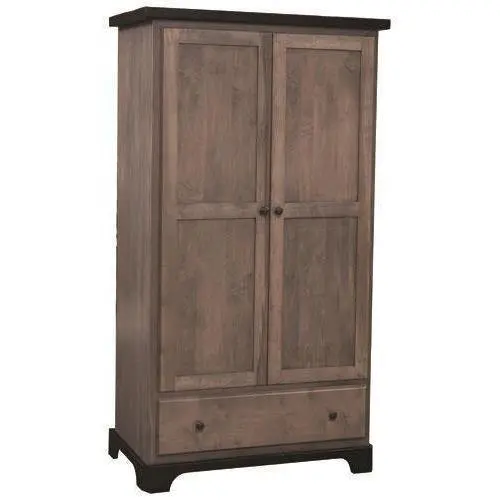 Amish Manchester Full-Height Wardrobe Cabinet 1