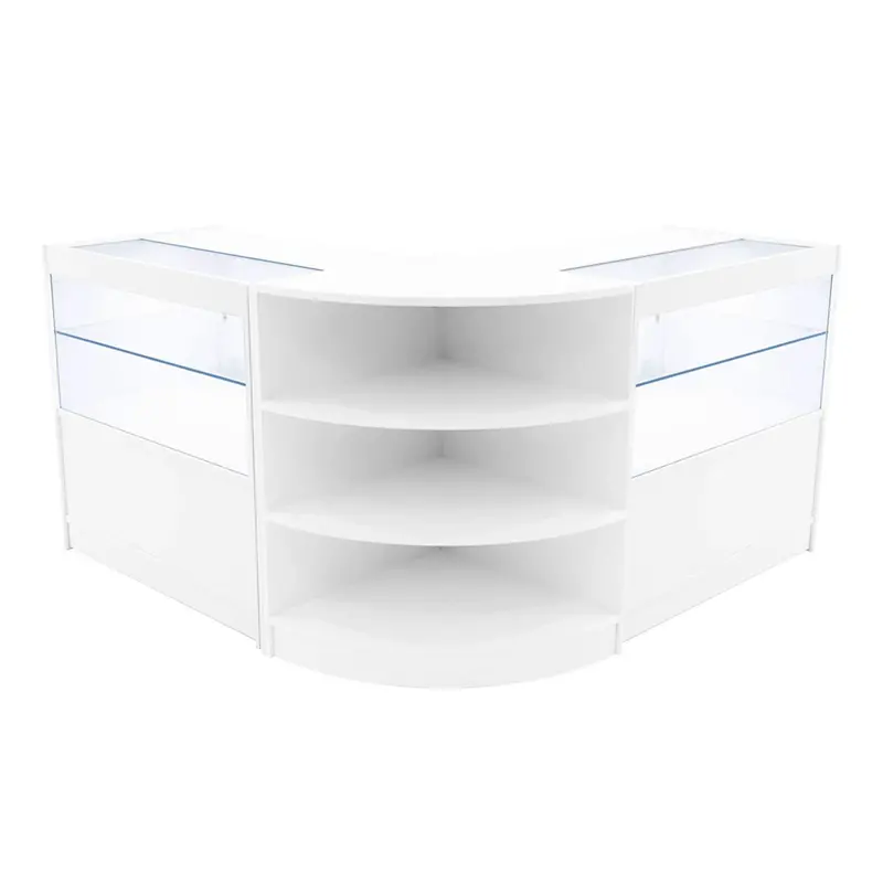 Andromeda Lm60 Led Shop Counter Kit With Two C900 Lights – White Finish 1