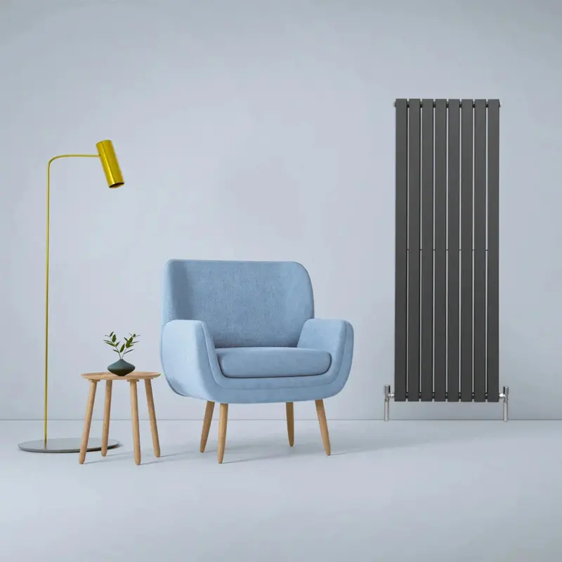 Anthracite Grey Designer Flat Panel Radiator – 1600Mm X 560Mm 1