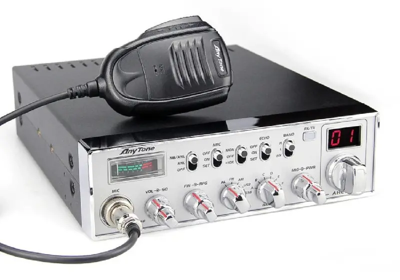Anytone Ares-Ii 10-Meter Ham Radio With Am/Fm/Ssb/Weather Bands – Factory-Repaired Unit With Warranty 1