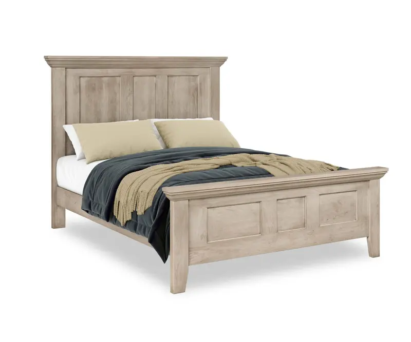 Arlington Amish Panel Bed – Premium Solid Hardwood Bed With Timeless Elegance 1