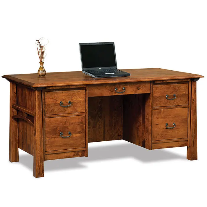 Artesa Executive Desk – Premium Amish Hardwood Office Furniture 1