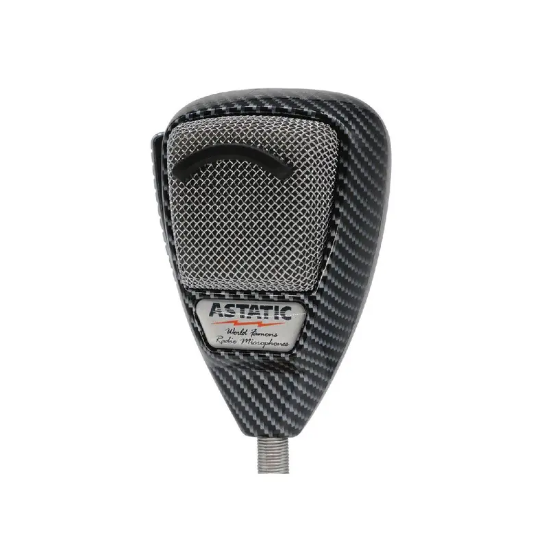 Astatic 636Lcf Carbon Fiber–Wrapped Noise-Cancelling Microphone For Cb Use 1