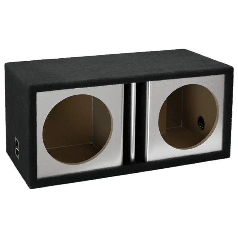 Atrend 10-Inch Dual-Vented Sub Box With Isolated Chambers And Gloss Black Front (10Dvrblack) 1