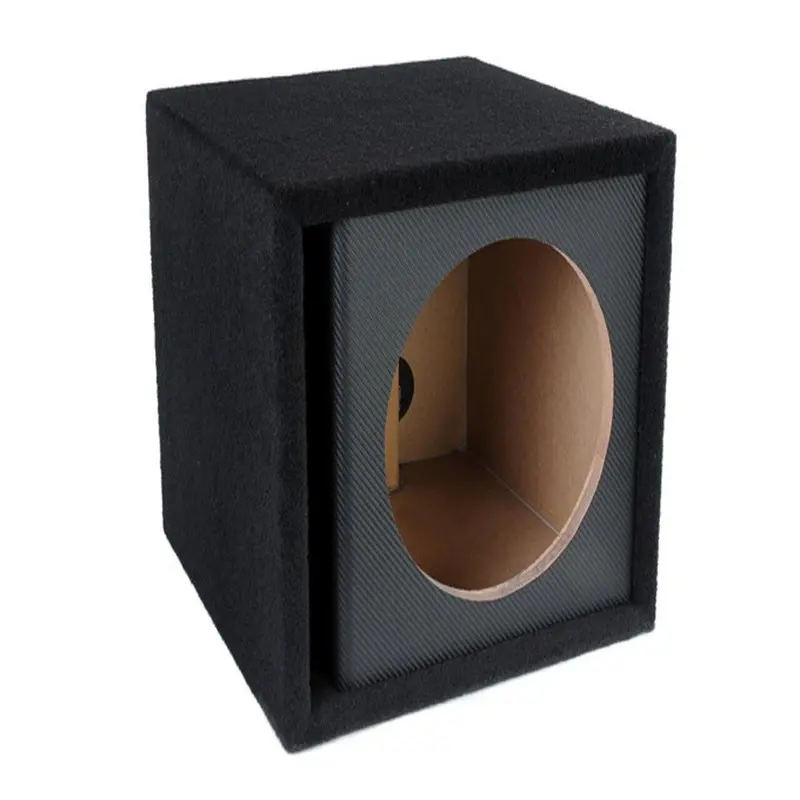 Atrend 12-Inch Single-Vented Sub Box Featuring Gloss Black Front 1