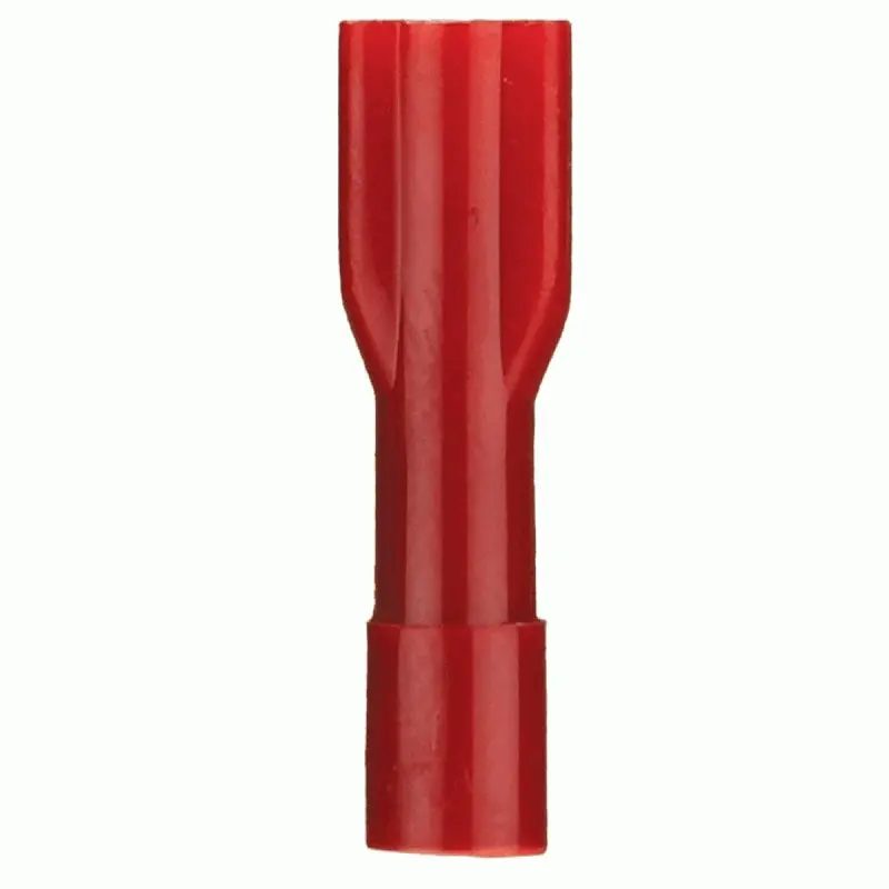 Bayonet-Style Red Nylon Female Quick-Disconnect Terminal, 0.187" (Rnfd187F) 1